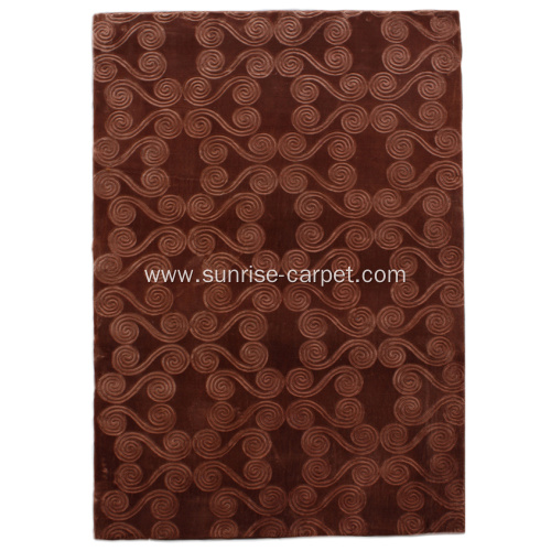 Polyester Embossing with Design Carpet